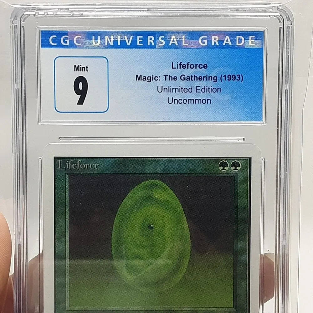 MTG - Revised - Lifeforce - Graded - CGC 9.0 - Vintage